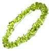 Happy Bomb Peridot Bracelet, Natural Cut, August, Birthstone, Natural Stone,