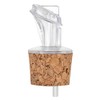 Plastic Pourer with Cork | Wide | Suitable for Oil,