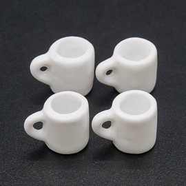 Odoria 1/12 Scale Miniature Coffee Cups Mugs Dollhouse Accessories, 4Pcs