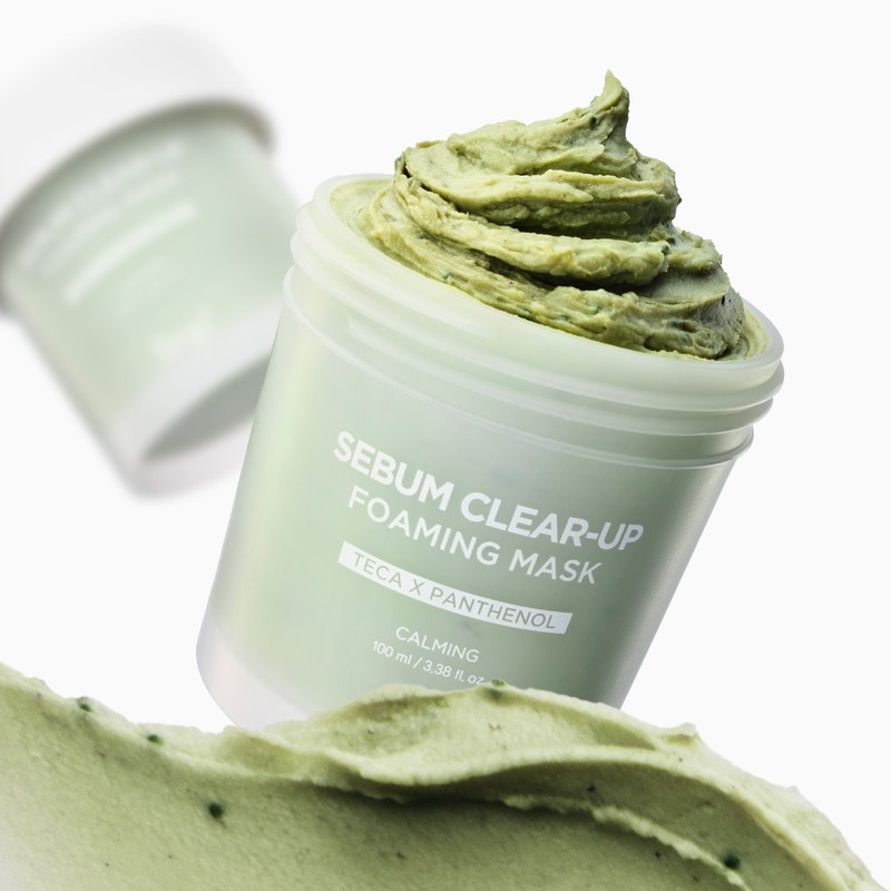 SNP Sebum Clear-Up Foaming Mask 100g - SNP Sebum Clear-Up