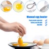 OUDQFCJ Stainless Steel Whisk with Sturdy and Comfortable Handle, Kitchen