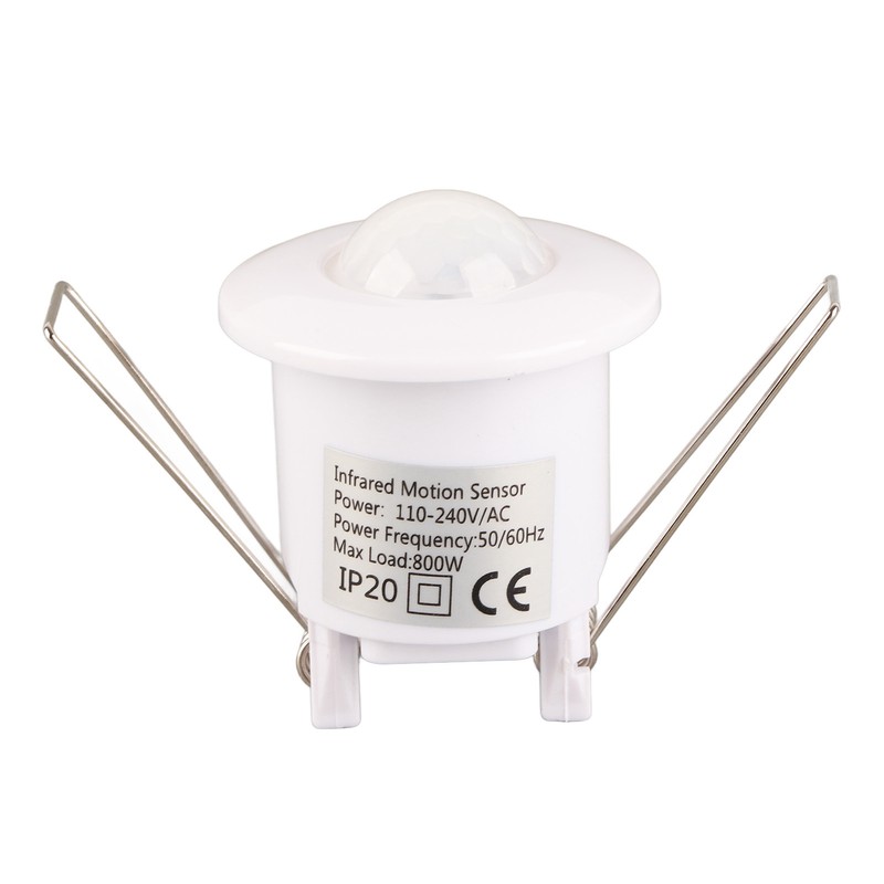 Mini Adjustable 360° Ceiling PIR Infrared Body Motion Sensor Detector