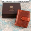 MATADOR Real Leather Women’s Wallet, 3622, RFID Protection, Numerous Card