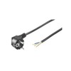 Goobay 50083 Angled Power Cable / Open Cable Ends &