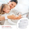 Yharnamite 4 Pairs Microfiber Wrist Wash Towel Bands, Face Wash