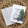 Cryptic Paper Co Large 5”x7” Funny nerd love card with Cthulhu