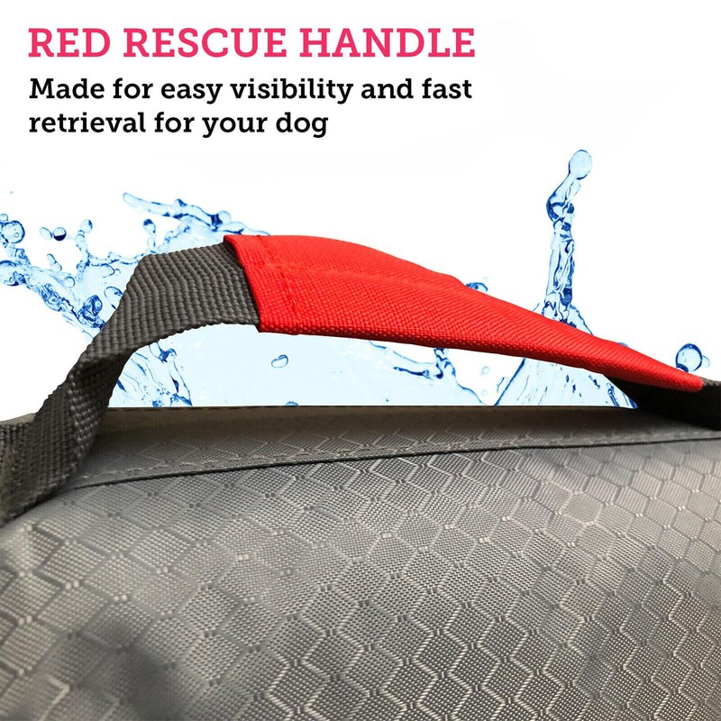 KONG Sport Water Float Dog Flotation Life Jacket Vest, Swimming