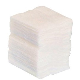 Premier Absorbent Cotton Gauze Swabs, Non-Sterile, White, 8 Ply, 5 x 5 cm, Pack of 100
