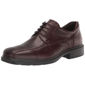 ECCO Men's Helsinki 2.0 Bike Toe Tie Oxford, Mink, 12-12.5