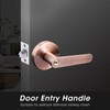 Passage Door Lever Set Aluminum Alloy Simple Modern Door Entry