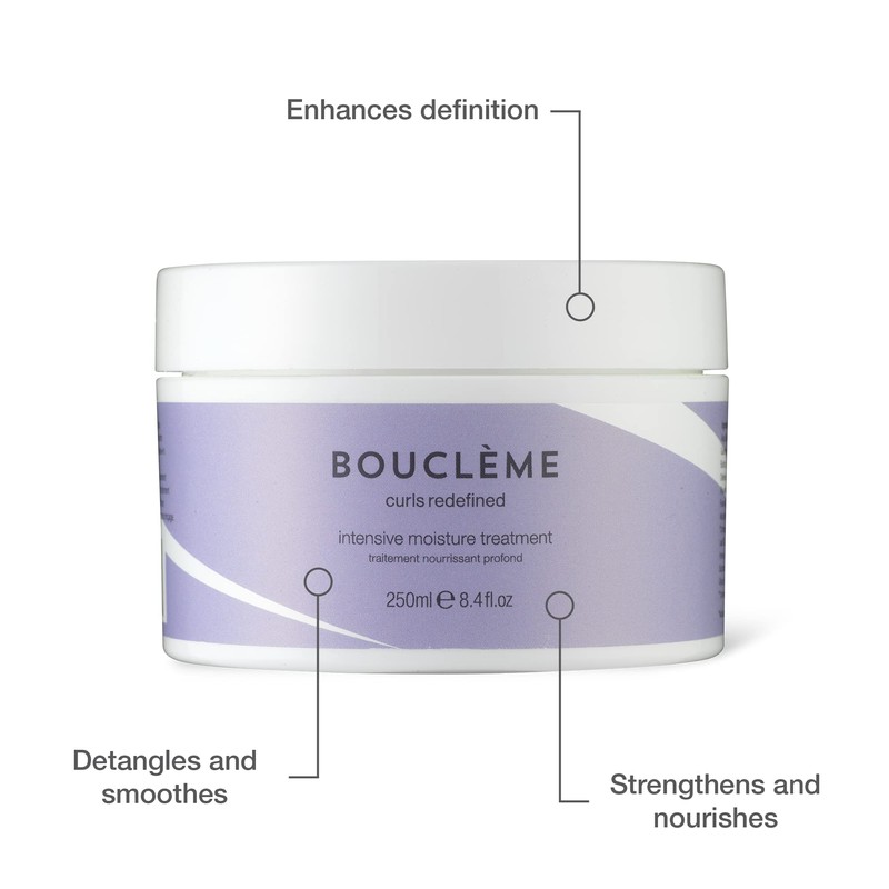 Bouclème Intensive Moisture Treatment, Deep Care Mask for Healthy and