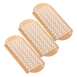 Gatuida 3Pcs Foot File Professional Callus Remover for Feet Dead Skin Scrubber Ergonomic Design Rose Gold