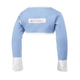 ScratchSleeves Scratch Gloves with Sleeves for Itchy Babies and Toddlers Cross-Over, blue