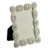 Antique Vintage and Shabby Chic Style silver metal photo frame