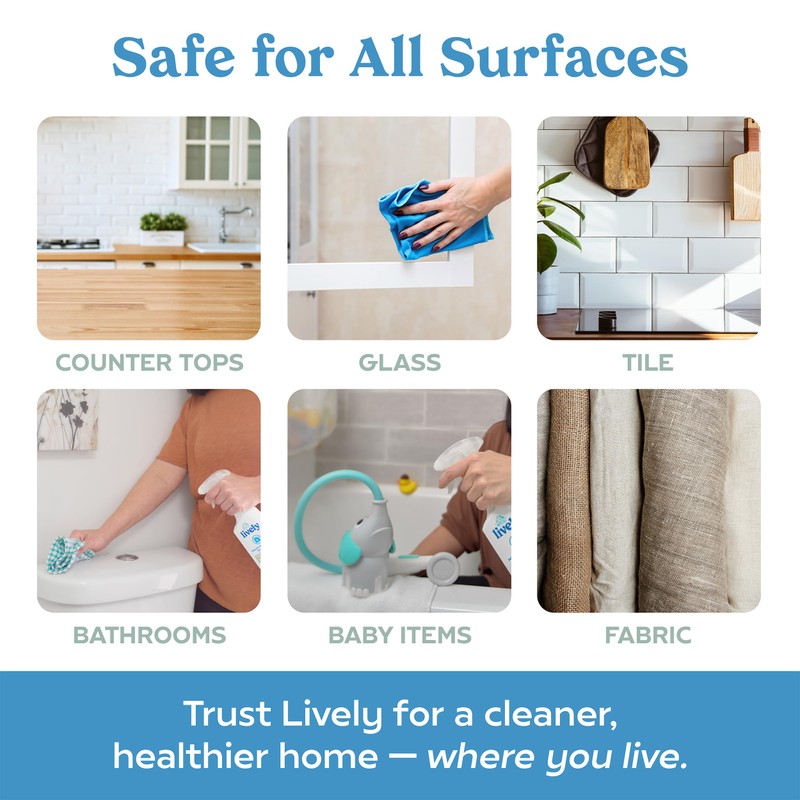 Lively Home Cleaning & Stain Removal Bundle – Multi-Purpose Cleaner