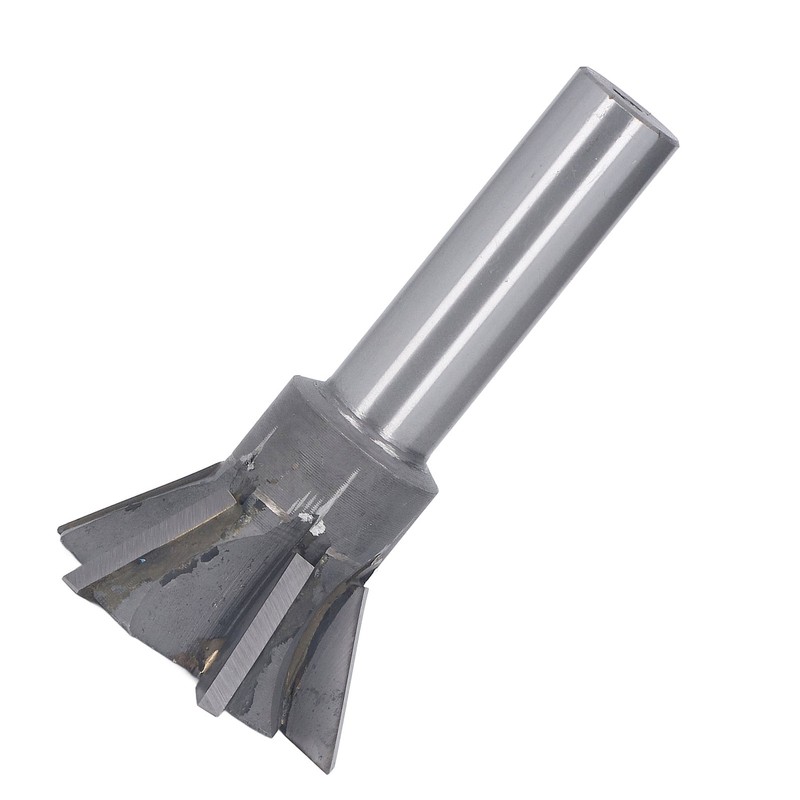 Dovetail Cutter 60mm 60 Degree 6 Flutes Milling Cutting Tool