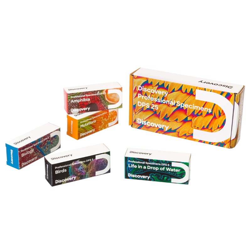 Discovery Prof Specimens DPS 5. “Mutations” – Prepared Educational Microscope