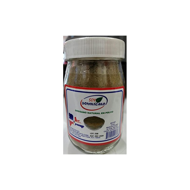 SOY DOMINICANO OREGANO NATURAL EN POLVO