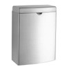 Bobrick - Stainless Sanitary Napkin Receptacle, 1 Each