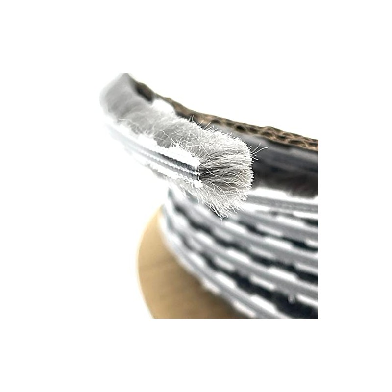 CRL Z78216C Zipper Pile Weatherstrip .187" Backing - .350" Pile