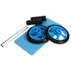 WINOMO Dual Wheel Mute Ab Roller Abdominal Roller Trainer with