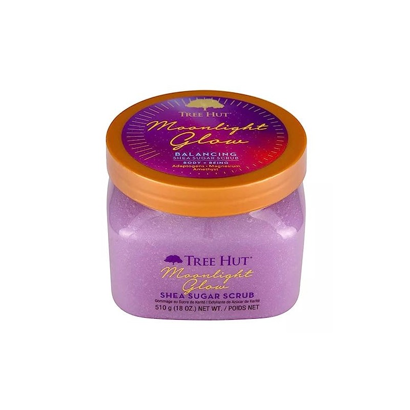 TREE HUT, Moonlight Glow Shea Sugar Scrub, Exfoliante Corporal de