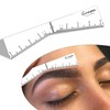 Guapa Eyebrow Ruler Stencils Easy Mapping Shaping Sticker Stencil Microblading