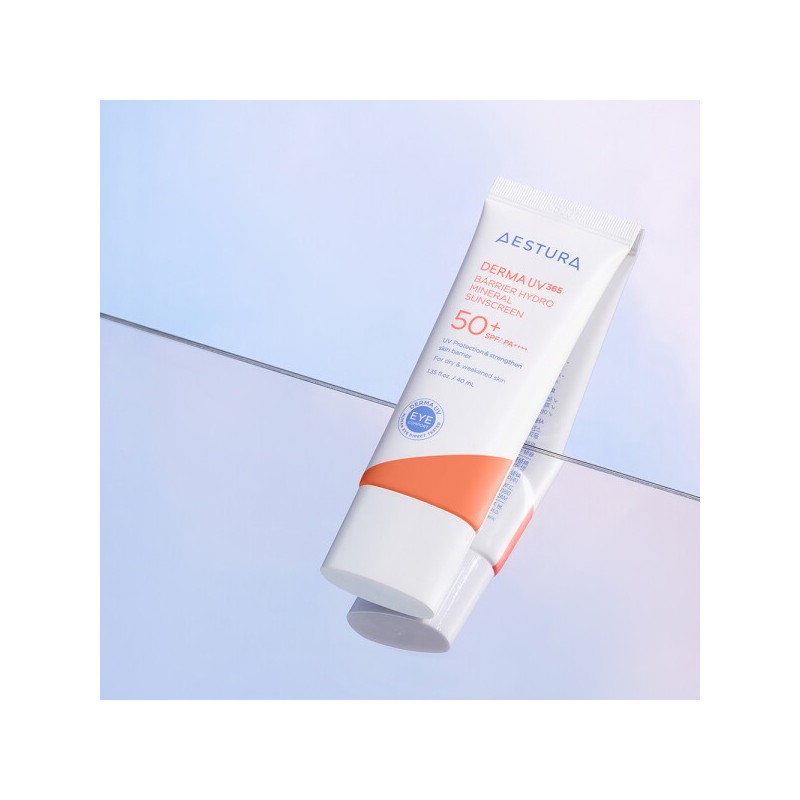 Astra 에스트라 더마UV365 장벽수분 무기자차 선크림 40ml x 2개 Estra