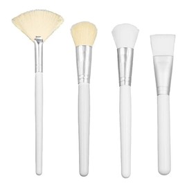 Brocha Facial Para Mascarillas Kit 4 Pzas. Tipo De Piel Todo Tipo De Piel
