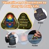 Leafence Fire Skull Triangle Sobriety Coin Unity Service Recovery AA
