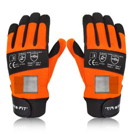 [Intra-FIT] Chainsaw Gloves, Back Protection, Cut Resistant Gloves