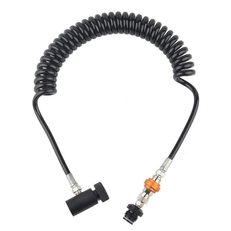 Gurlleu PCP Paintball Remote Line Coil & Fill Station Hose,