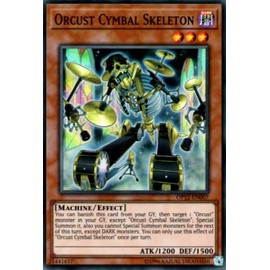 Orcust Cymbal Skeleton - OP12-EN007 - Super Rare - Unlimited Edition