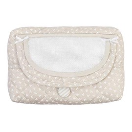 Filet Humidified Towel Holder for Children, Refillable Wipes Dispenser for Washable Wipes - Taupe - 100 g