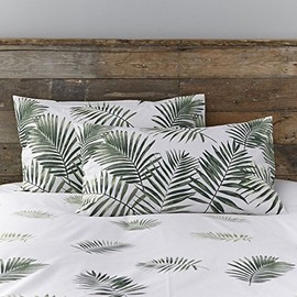 Charlotte Thomas, Fern, Pair of Housewife Pillowcases, Green, 50 x 75 cm