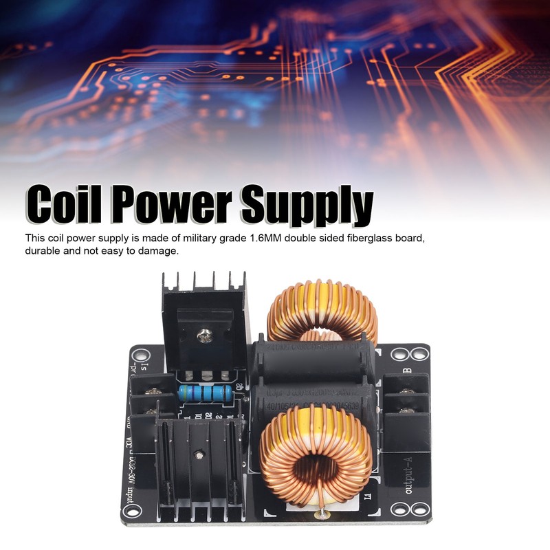 ZVS Heating Power Supply Module DC 12‑30V Coil Power Supply
