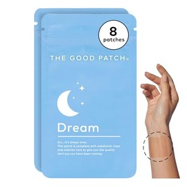 El parche Good Patch Dream promueve un sueño reparador con melatonina, raíz de valeriana y lúpulo. A base de plantas (2 bolsas) (8 parches)