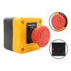 CGEAMDY Waterproof Emergency Off Pressure Switch, Mushroom Emergency Off Switch