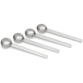 Blomus Utilo Cappuccino Spoon, 4 Piece Set