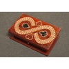 PALM ROYAL HANDICRAFTS 2 Track Cribbage Board Game Set with