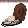 Anysiny Hat Box for Travel-Crush Proof Hat Travel Case for