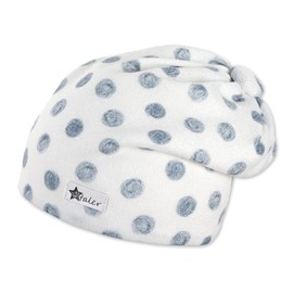 Sterntaler Baby Girl Slouch Polka Dot Beanie Hat, ecru
