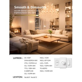 Lepro Led Chandelier Bulbs 60w Equivalent,E12 Dimmable Candelabra Bulbs for Ceiling Fan and Chandelier, 500lm 2700k Soft White Filament Bulbs,Type B Base, Ultra Energy Saving, Long Lifespan, 6-Pack