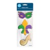 R&M Mardi Gras Cookie Cutter Gift Set. Includes Mardi Gras