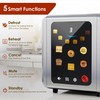 WHALL Full Touch Screen Toaster 2 Slice, 1.5'' Wide Slot