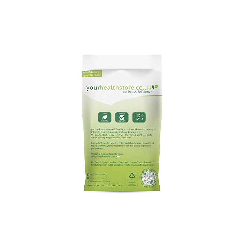 yourhealthstore Premium Diastatic Malt Powder 500g Barley Malt for Bread