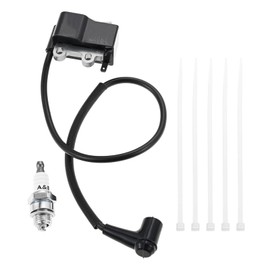 Ignition Coil A411001620 with Spark Plug, Compatible with Echo Leaf Blowers PB580 PB-580H PB-580T and Shindaiwa EB600RT, Replaces A411001620 A411001621 A10058 OPPAMA