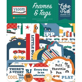 Echo Park Paper Vroom Frames and Tags, Various