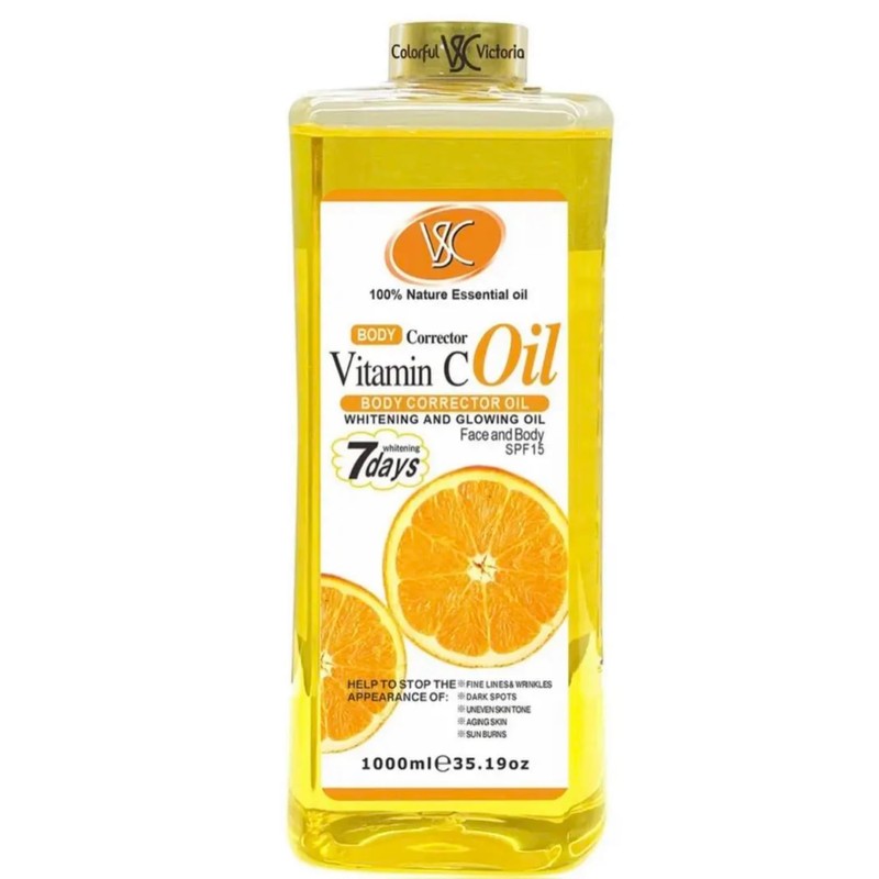 Vitamin C oil, body corrector with SPF1 Oil for face