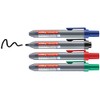 edding 12 Retract whiteboard marker - black, red, blue, green